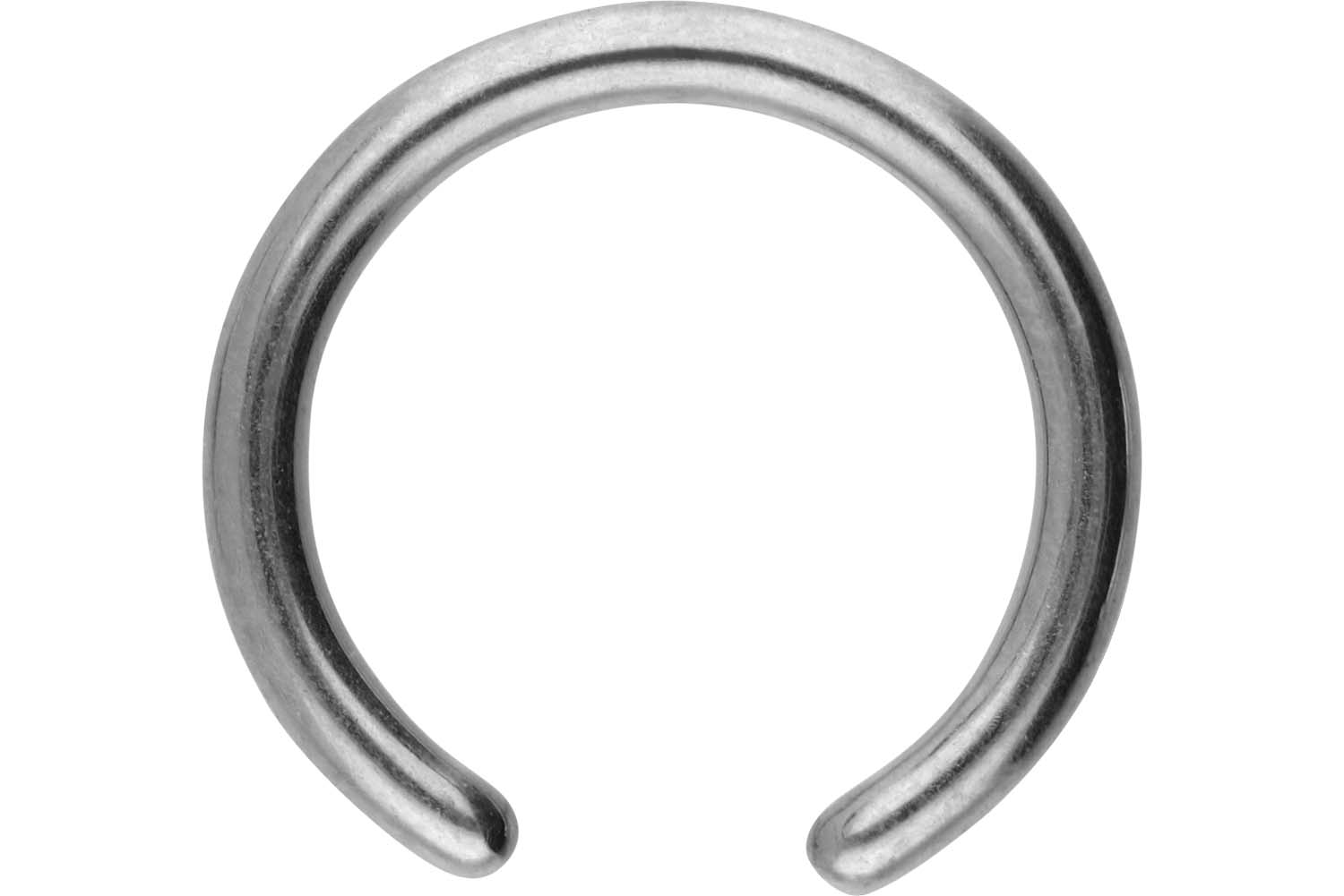 Chirurgenstahl Klemmkugelring Piercing ohne Kugel